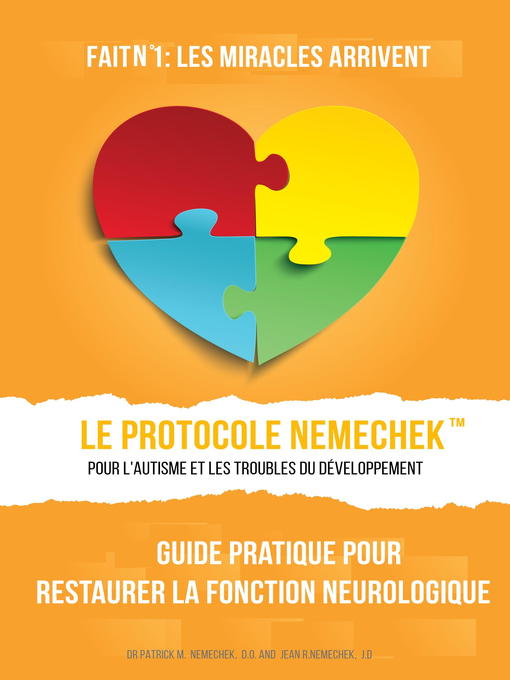 Title details for Le Protocole Nemechek pour L'autisme et Les Troubles de Développement by Patrick Nemechek - Available